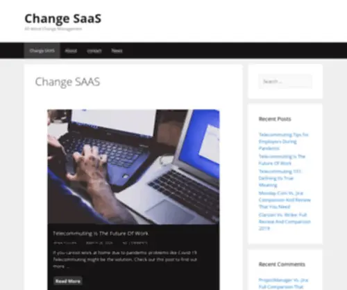 Changesaas.com(SSL handshake failed) Screenshot