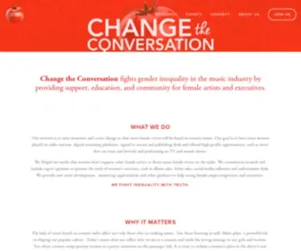 Changetheconversation.net(Change The Conversation) Screenshot