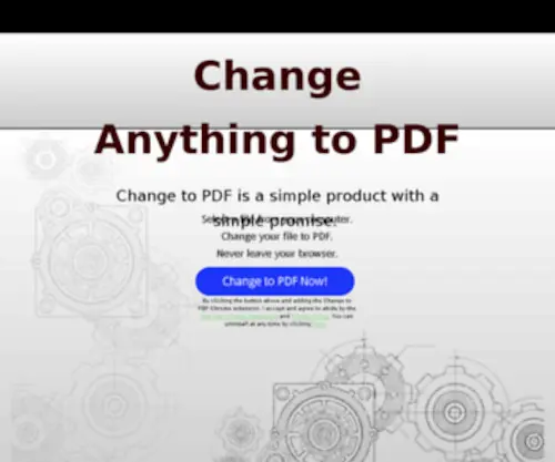 Changetopdf.com(Changetopdf) Screenshot
