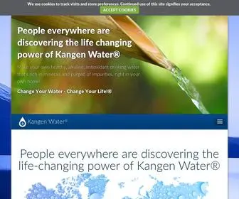 Changewaterlifechange.com(Drinking plenty of water on a daily basis) Screenshot