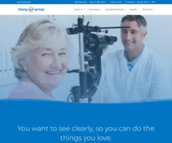 Changeyegroup.com(Pittsburgh Eye Doctor) Screenshot