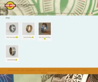 Changeyoucanwear.net(Coin Rings by The Mint) Screenshot