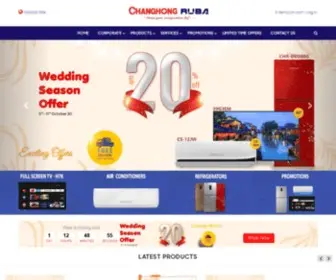 Changhong.com.pk(Store) Screenshot