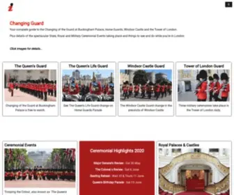 Changing-Guard.com(Changing the Guard & and Military Ceremonial Events) Screenshot