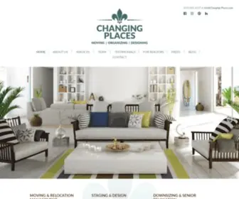 Changing-Places.com(Bay Area Mover Organizer Stager Home Business Changing Places Marin Organizing Moves) Screenshot