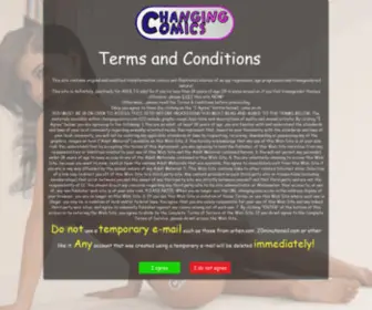 Changingcomics.com(Changing Comics) Screenshot