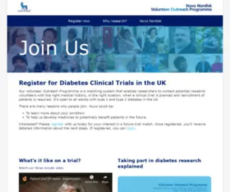 Changingdiabetesresearch.co.uk(Offline for Maintenance) Screenshot