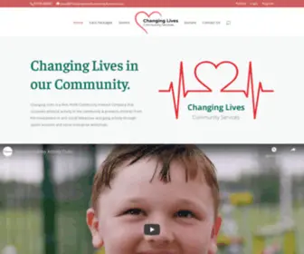 Changinglivescommunityservices.com(Changing Lives) Screenshot