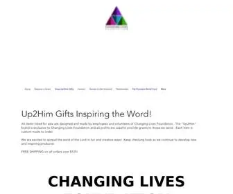 Changinglivesfound.org(Changing Lives Foundation) Screenshot