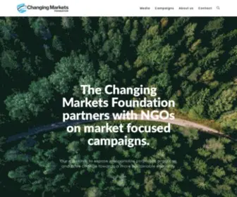 Changingmarkets.org(Changing Markets) Screenshot