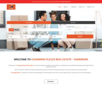 Changingplaces.co.za(The best place to search for residential for sale and to rent. Changing Places Real Estate) Screenshot