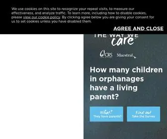 Changingthewaywecare.org(Changing The Way We Care) Screenshot
