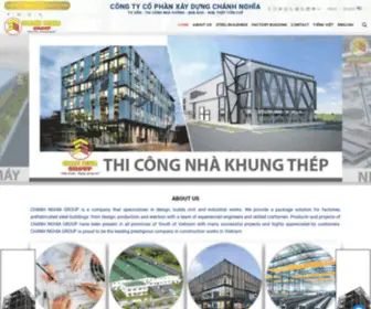 Chanhnghia.vn(Công ty Xây Dựng Chánh Nghĩa) Screenshot