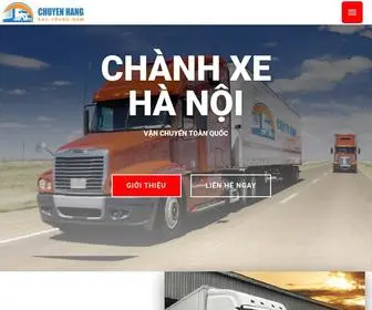 ChanhXehanoi.com(Chành Xe Hà Nội cung cấp dịch vụ vận tải hàng hóa dọc tuyến Bắc) Screenshot