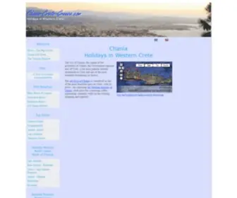Chania-Crete-Greece.com(Chania Crete Greece) Screenshot