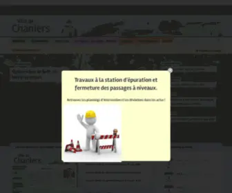 Chaniers.fr(Ville de Chaniers) Screenshot