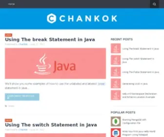 Chankok.com(Java Programming Tips and Software Development Tutorials) Screenshot