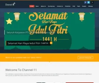 Channel-11.net(Bali Internet Provider) Screenshot