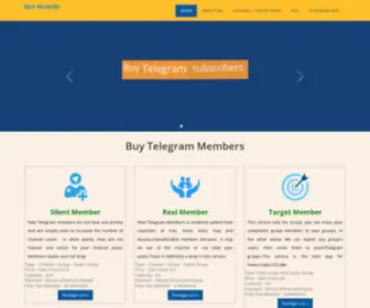 Channel-Member.com(Buy Telegram Members) Screenshot