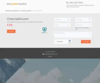 Channel24.com(This premium domain name) Screenshot