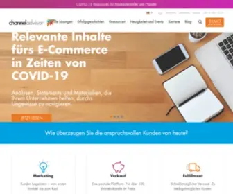 Channeladvisor.de(ChannelAdvisor DE) Screenshot