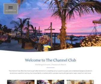 Channelclubnj.com(The Channel Club) Screenshot