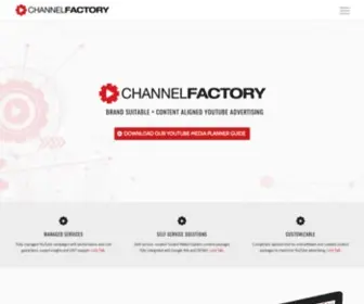 Channelfactory.com(Channel Factory) Screenshot