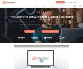 Channelgrabber.com(Multichannel ecommerce software) Screenshot