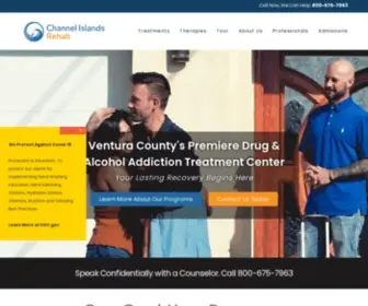 Channelislandsrehab.com(Channel Islands Addiction Treatment Center Oxnard & Ventura CA) Screenshot