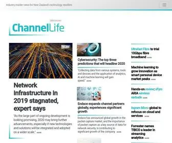 Channellife.co.nz(ChannelLife NZ) Screenshot