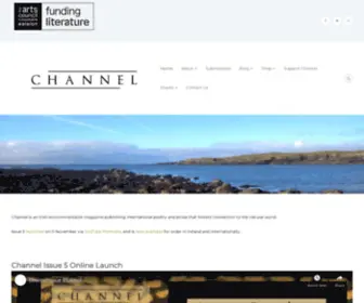 Channelmag.org(Channel, Ireland's Environmentalist Literary Magazine) Screenshot