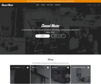 Channelmaster.com Screenshot