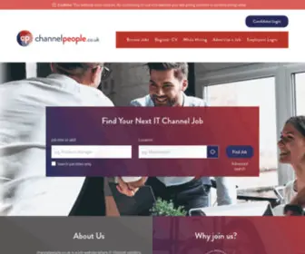 Channelpeople.co.uk(Channel People) Screenshot