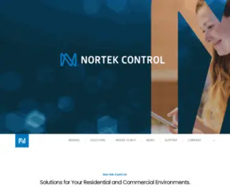 Channelplus.com(Nortek Control) Screenshot