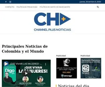 Channelplus.news(Channel Plus Noticias Colombia) Screenshot