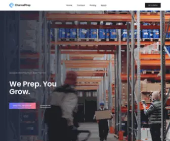 Channelprep.com(Channel Prep 3PL) Screenshot