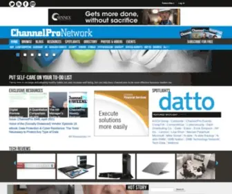 Channelpronetwork.com(The ChannelPro Network) Screenshot