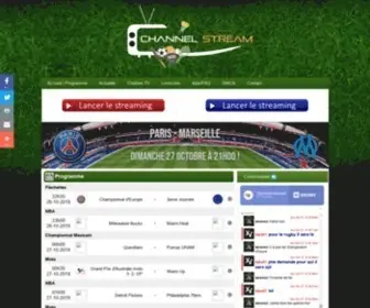 Channelstream.live(Foot streaming) Screenshot