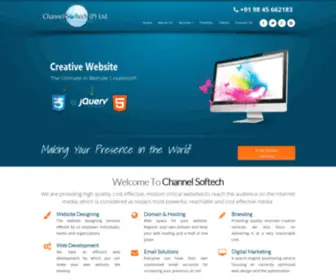 Channelwebtech.com(Website Designing Bangalore) Screenshot