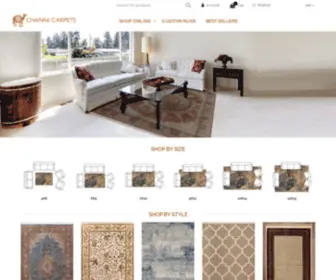 Channicarpets.com(Channi Carpets) Screenshot