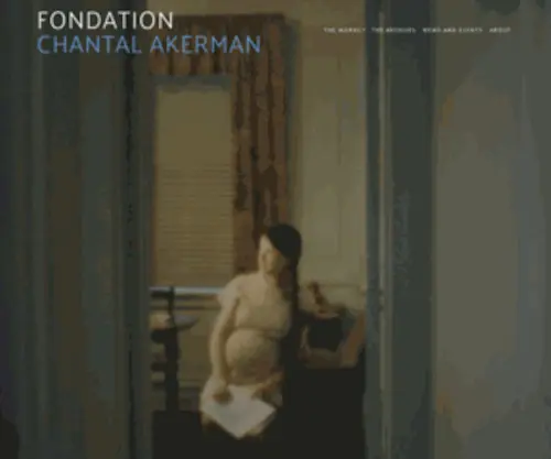 Chantal-Akerman.foundation(Fondation Chantal Akerman) Screenshot