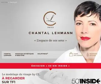 Chantallehmann.com(être) Screenshot