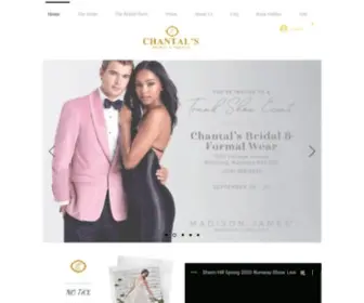 Chantalsbridal.com(Chantals) Screenshot