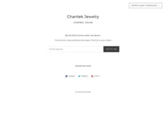 Chantekjewelry.com(Chantek Jewelry) Screenshot