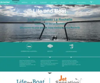 Chantier-Pinta.com(Life and Boat) Screenshot