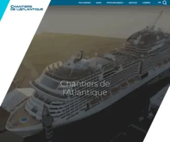 Chantiers-Atlantique.com(Chantiers de l'Atlantique) Screenshot