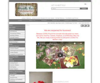 Chantillylacefloral.net(Chattanooga Florist) Screenshot