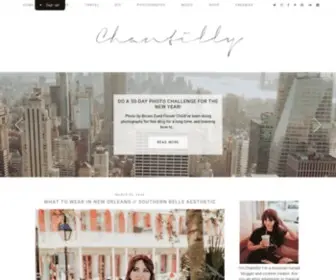 Chantillysongs.com(Travel and lifestyle blog) Screenshot