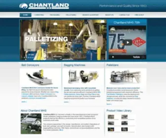 Chantland.com(Chantland MHS Co) Screenshot