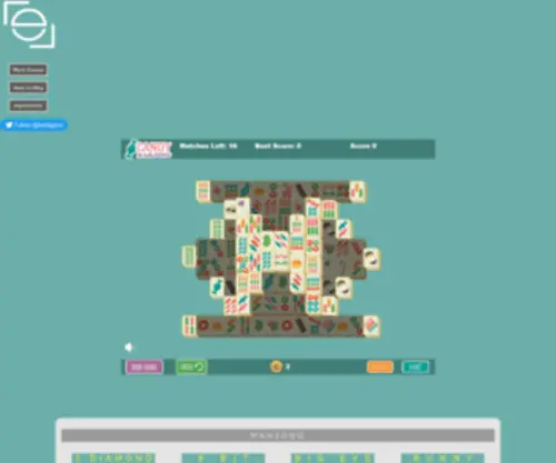 ChanukahmahJong.com(Mahjong) Screenshot